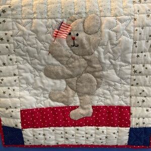 Homemade quilt to celebrate Fourth of July buy now